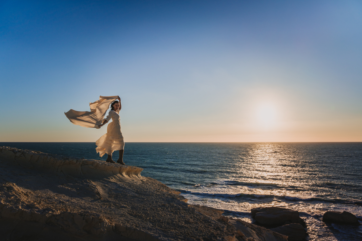 Fall head over heels for this couple's dreamy clifftop wedding in Cyprus, captured image by image in all its romance by us, their Cyprus elopement photographer