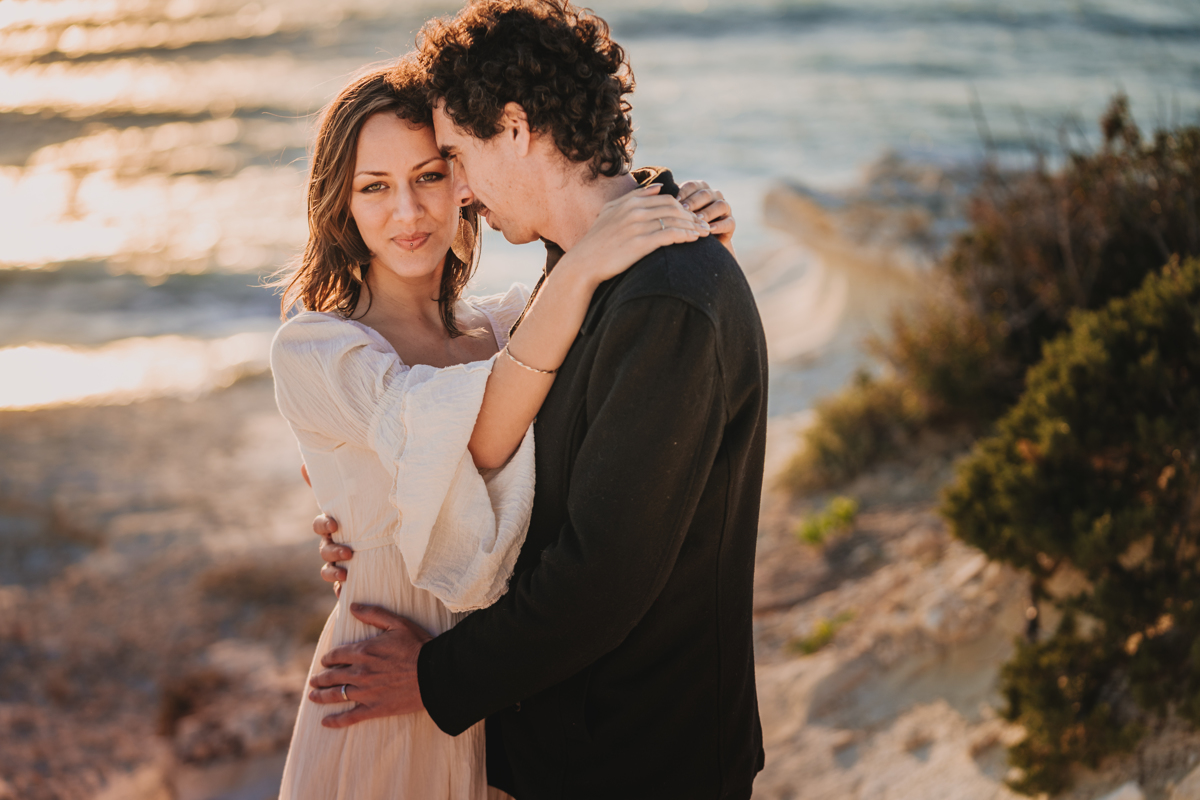 Fall head over heels for this couple's dreamy clifftop wedding in Cyprus, captured image by image in all its romance by us, their Cyprus elopement photographer