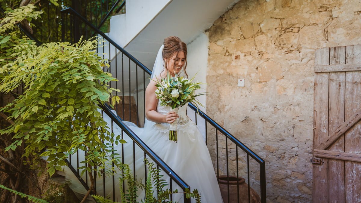Get a behind-the-scenes look at Hannah and Keith's sun-kissed, laid-back wedding in Cyprus with Beziique, their epic Vasilias Cyprus wedding photographer.