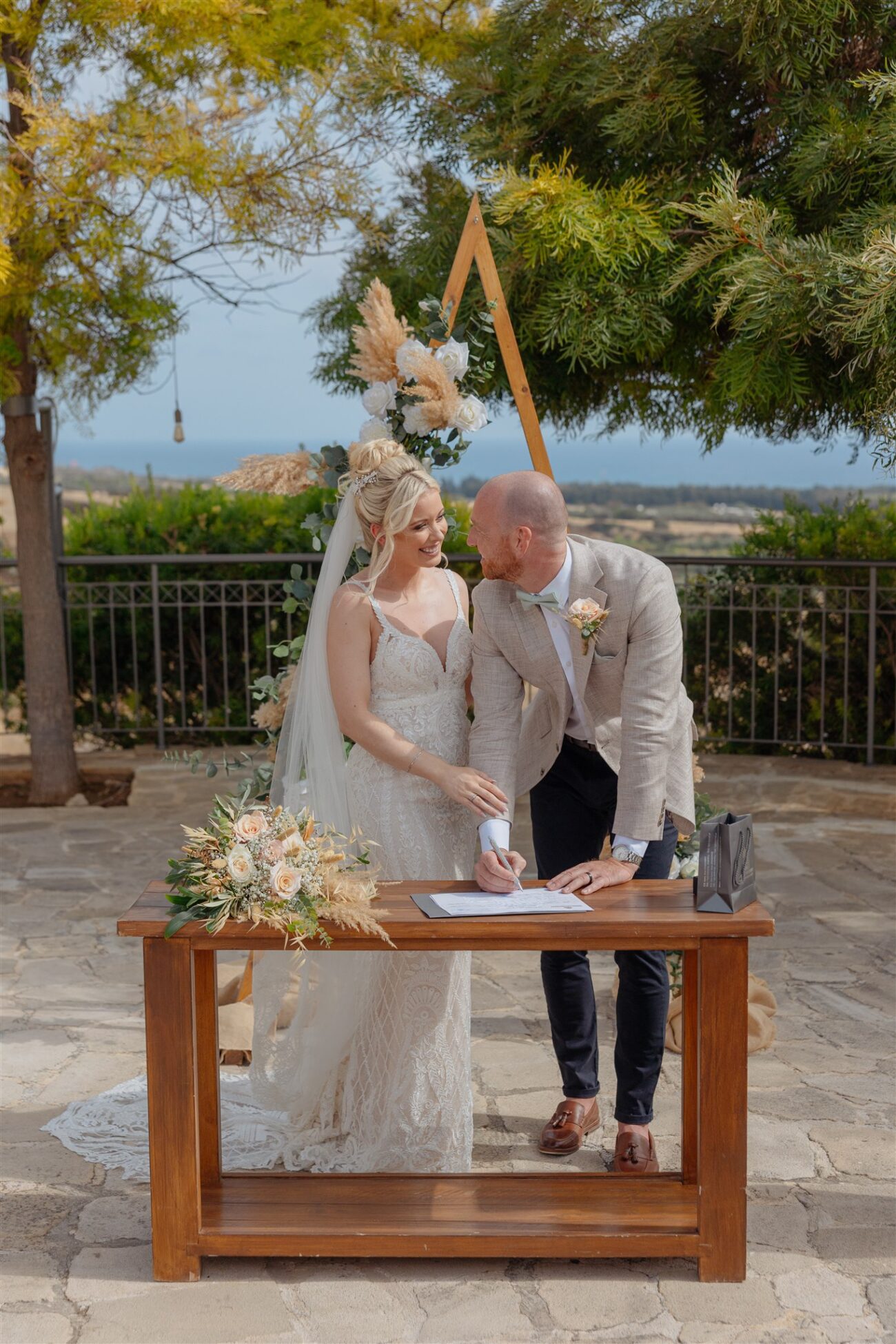 Beautiful Boho Wedding at Liopetro, Paphos by Beziique, Destination Wedding Photographers, Cyprus